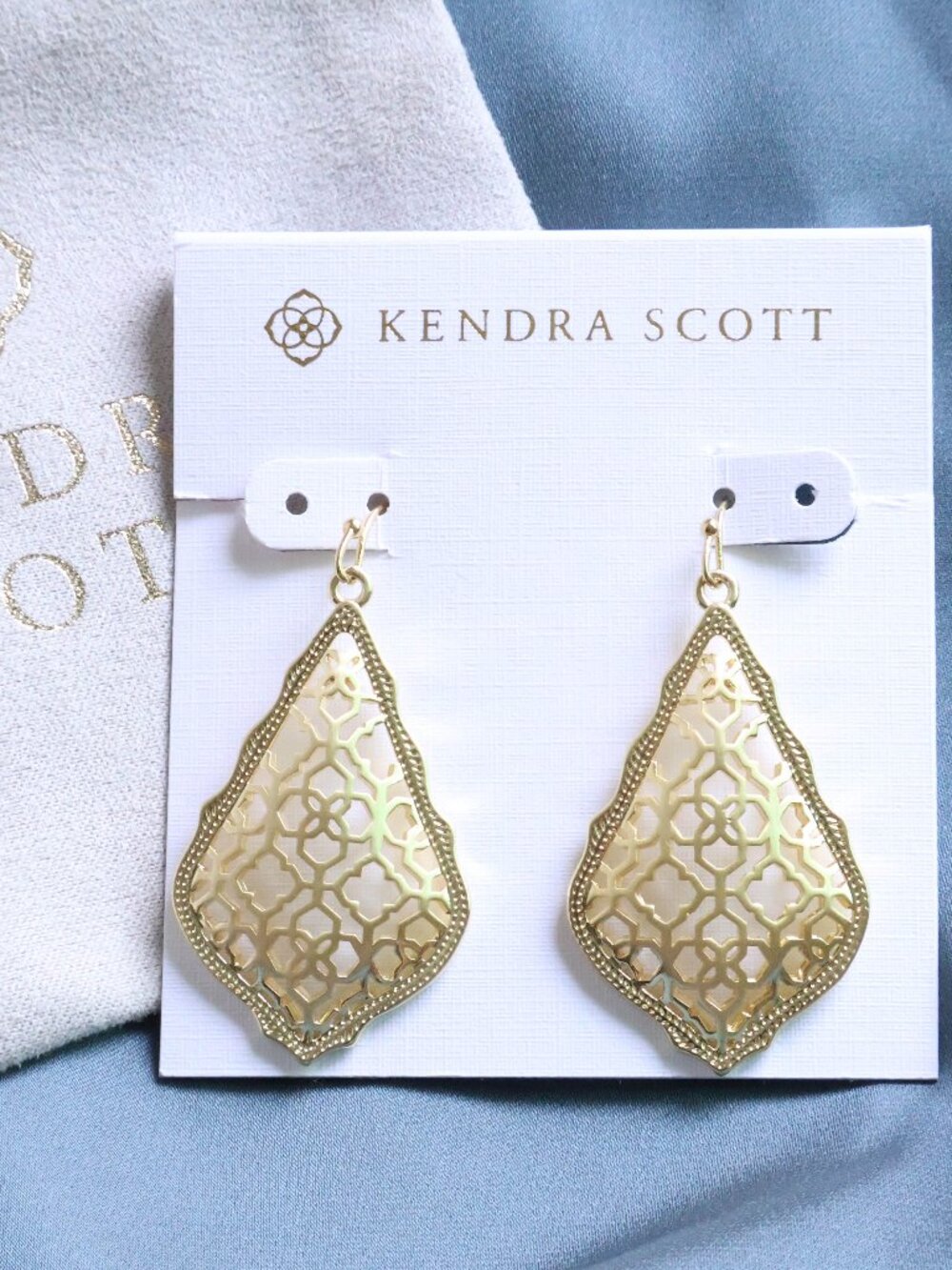 Kendra Scott Addie Gold Earrings - Filigree Mix